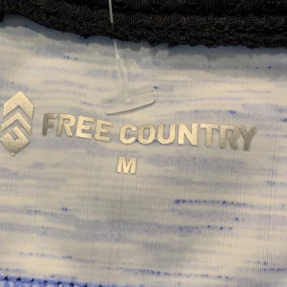 Free country athletic top blue size medium - Picture 10 of 10